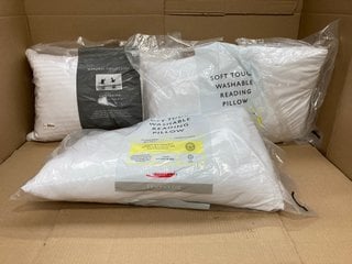 3 X ASSORTED JOHN LEWIS AND PARTNERS BED PILLOW PACKS: LOCATION - E10