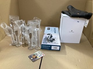 QTY OF ASSORTED JOHN LEWIS AND PARTNERS ITEMS TO INCLUDE KUMFY KRADLE EASY TO FIT RADIATOR KRADLE FOR CATS: LOCATION - E14