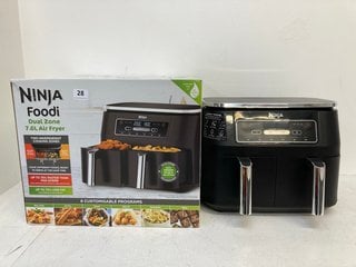 NINJA FOODI DUAL ZONE 7.6L AIR FRYER - RRP - £200: LOCATION - E0