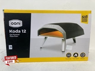 OONI KODA 12 GAS POWERED PIZZA OVEN - RRP - £349: LOCATION - E0