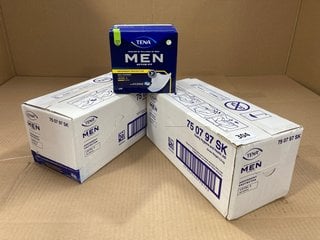 2 X BOXES OF TENA MENS ABSORBENT LEVEL 2 PROTECTORS: LOCATION - E16