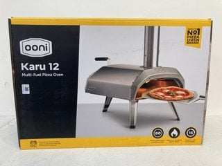 OONI KARA 12 MULTI FUEL PIZZA OVEN - RRP - £299: LOCATION - E0