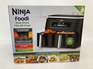 NINJA FOODI DUAL ZONE 7.6L AIR FRYER - RRP - £200: LOCATION - E0