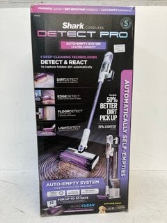 SHARK DETECT PRO AUTO EMPTY SYSTEM VACUUM CLEANER - RRP - £249: LOCATION - E0