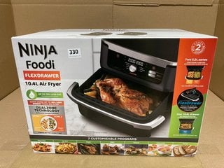 NINJA FOODI FLEX DRAWER 10.4L AIR FRYER - RRP - £269: LOCATION - E17