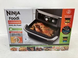 NINJA FOODI FLEXDRAWER 10.4L AIR FRYER - RRP - £269: LOCATION - E1