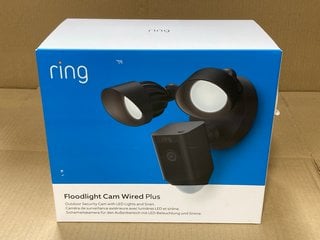 RING FLOODLIGHT CAMERA - WIRED PLUS - RRP - £179: LOCATION - F14