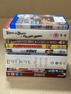 QTY OF ASSORTED DVD'S TO INCLUDE WAITING FOR ANYA (PLEASE NOTE: 18+YEARS ONLY. ID MAY BE REQUIRED): LOCATION - F14