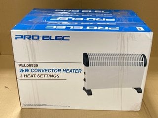 3 X PRO - ELEC 2KW CONVECTOR HEATERS: LOCATION - F14