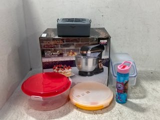 QTY OF ASSORTED HOUSE HOLD ITEMS TO INCLUDE TOWER ROSE GOLD EDITION 5L STAND MIXER WITH 1000W MOTOR: LOCATION - F10