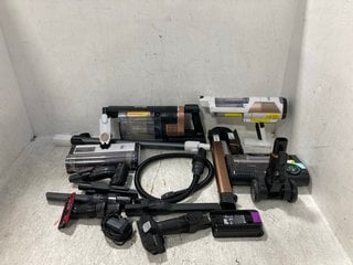 QTY OF ASSORTED SHARK VACUUM CLEANERS (DISASSEMBLED): LOCATION - F10