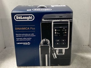 DELONGHI DINAMICA PLUS AUTOMATIC COFFEE MACHINE WITH LATTE CREMA SYSTEM - RRP - £672: LOCATION - F10