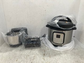 INSTANT POT DUO CRISP AIR FRYER AND MULTI USE PRESSURE COOKER TO INCLUDE 2 IN 1 STAND MIXER: LOCATION - F3