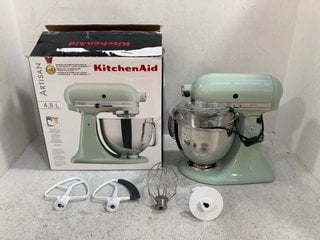 KITCHEN AID ARTISAN 4.8L STAND MIXER - RRP - £409: LOCATION - F1