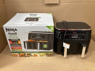 NINJA FOODI DUAL ZONE 7.6L AIR FRYER - RRP - £129: LOCATION - G1