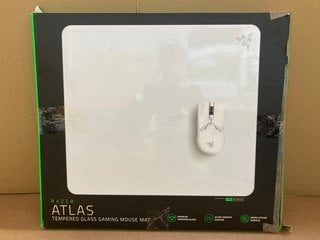 RAZER ATLAS TEMPERED GLASS GAMING MOUSE MAT - RRP - £99: LOCATION - G6