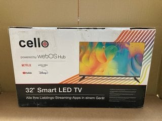 CELLO 32'' SMART LED TELEVISION - RRP - £159: LOCATION - G7