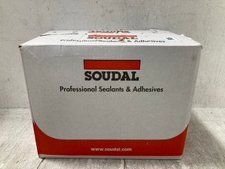 BOX OF SOUDAL SILIRUB N ELASTIC AND NEUTRAL SILICONE'S: LOCATION - H14