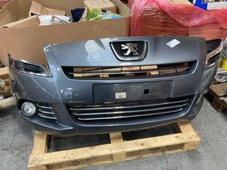 PEUGEOT MK1 PAINTED FRONT BUMPER YR 2011: LOCATION - A5