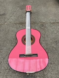 MARTIN SMITH 3/4 SIZE CLASSICAL GUITAR IN PINK: LOCATION - A4