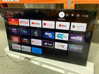 SHARP 4T-C50FNX OK GOOGLE ANDROID TV 4K ULTRA HD 50" - RRP £400: LOCATION - BOOTH