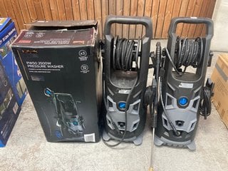 3 X ASSORTED POWER WASHERS TO INCLUDE PW50 2500W PRESSURE WASHER: LOCATION - A3