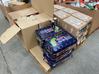 PALLET OF ASSORTED FOOD & DRINK ITEMS TO INCLUDE IRN BRU XTRA ( B.B DATE 07.2024): LOCATION - B3 (KERBSIDE PALLET DELIVERY)