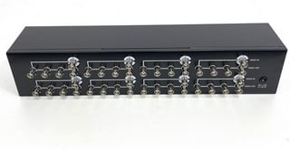 8 IN 32 OUT - 12V DC 2U RACK MOUNT VIDEO DISTRIBUTOR (ORIGINAL RRP - £143): MODEL NO CCT155 (WITH BOX & POWER SUPPLY, UNUSED RETAIL) [JPTM126256]