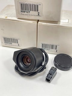 3 X 8MM F1.2 DIRECT DRIVE AUTO IRIS CS MOUNT CCTV LENSES (ORIGINAL RRP - £125): MODEL NO CCT332 (UNUSED RETAIL) [JPTM125746]