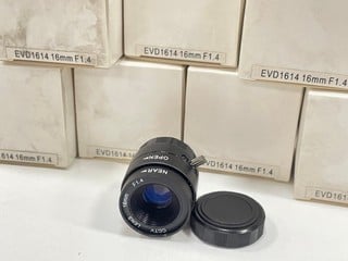 7 X 16MM F1.4 MANUAL IRIS CS MOUNT CCTV CAMERA LENSES (ORIGINAL RRP - £251): MODEL NO CCT304 (UNUSED RETAIL) [JPTM125763]