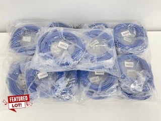 50 X 5M BLUE CAT5 UTP ETHERNET PATCH CABLES (SEALED UNIT) [JPTM127420]