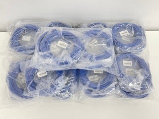 50 X 5M BLUE CAT5 UTP ETHERNET PATCH CABLES (SEALED UNIT) [JPTM127418]