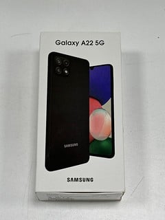 SAMSUNG GALAXY A22 5G 128GB SMARTPHONE IN PURPLE: MODEL NO SM-A226L. NETWORK UNLOCKED [JPTM127235]