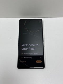 GOOGLE PIXEL 6A 128 GB SMARTPHONE IN CHARCOAL: MODEL NO G1AZG (WITH CHARGER CABLE & QUICK SWITCH ADAPTER) [JPTM127301]