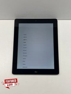 APPLE IPAD (4TH GENERATION) 32 GB TABLET WITH WIFI IN SILVER: MODEL NO A1458 (UNIT ONLY) [JPTM126579]