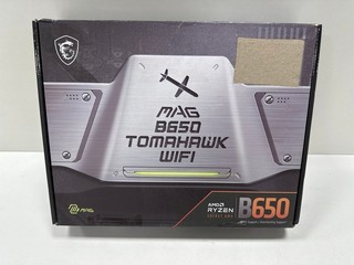 MSI MAG B650 TOMAHAWK WIFI (SOCKET AM5) DDR5 ATX MOTHERBOARD IN BLACK: MODEL NO 911-7D75-001 (WITH BOX) [JPTM127528]