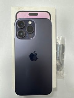 APPLE IPHONE 14 PRO MAX (5G) BODY ONLY SMARTPHONE IN DEEP PURPLE (UNIT ONLY, MOTHERBOARD REMOVED, SPARES & REPAIRS) [JPTM126603]