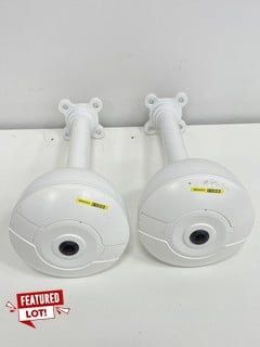 2 X BOSCH FIXED DOME SECURITY CAMERAS [JPTM127365]