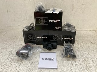 3X ORSKEY DRIVING RECORDER S900: LOCATION - D10