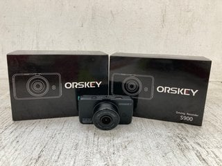 3X ORSKEY DRIVING RECORDER S900: LOCATION - D10