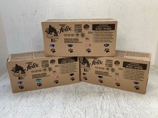 BOX OF PURINA FELIX FISH SELECTION CAT FOOD BBE: JUNE 2026: LOCATION - D10