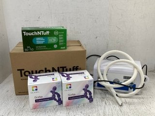 3 X MULTI-PACK BOXES TO INCLUDE TOUCHNTUFF CHEMICAL RESISTANT NITRILE GLOVES - UK SIZE X-LARGE: LOCATION - D4