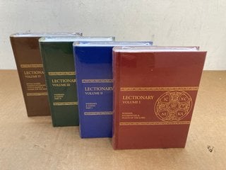 LECTIONARY 4 VOLUME SET STUDY EDITION - RRP: £250.00: LOCATION - D2