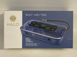 HALO BOLT AIR+ WITH CAR JUMP STARTER & AIR COMPRESSOR - RRP £150: LOCATION - FRONT BOOTH