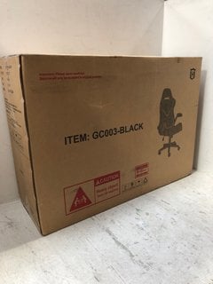 GC003 BLACK OFFICE CHAIR: LOCATION - A12