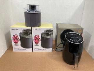 2 X DIGITAL ICE CREAM MAKERS TO INCLUDE DIGITAL COMPACT AIR FRYER: LOCATION - B1