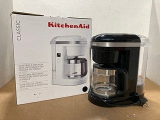 KITCHEN AID CLASSIC DRIP COFFEE MAKER WITH SPIRAL SHOWER HEAD: LOCATION - C1