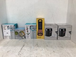 6 X KITCHEN ITEMS TO INCLUDE RICE COOKER AND MINI CHOPPER PLUS: LOCATION - C2