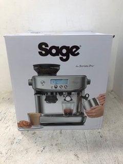 SAGE BARISTA PRO COFFEE MACHINE - RRP: £649.00: LOCATION - C4