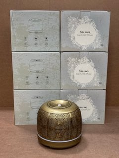 6 X SALKING ESSENTIAL OIL DIFFUSERS: LOCATION - C6